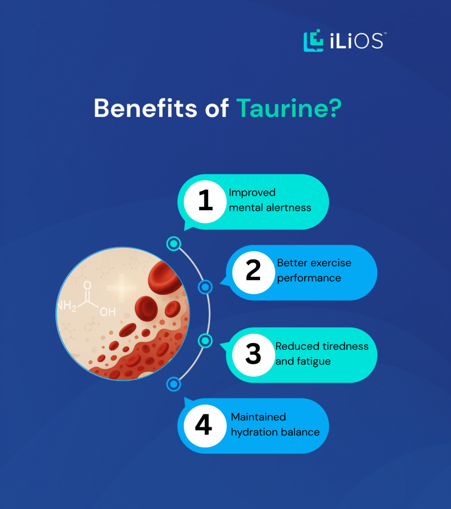 benefits of taurine