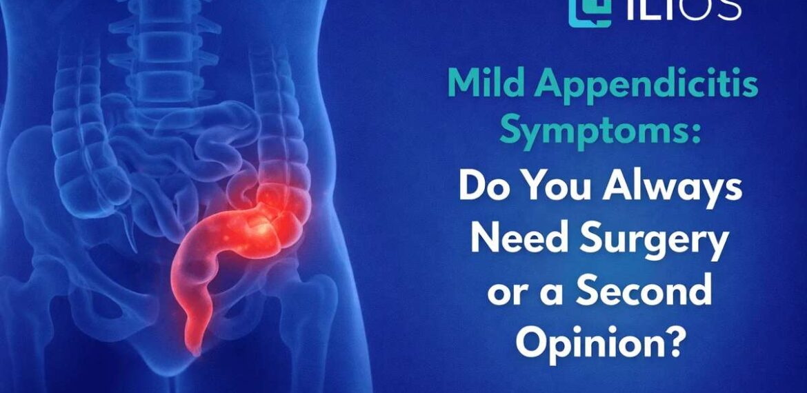 Mild Appendicitis Symptoms banner