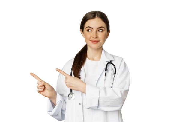 portrait-smiling-young-woman-doctor-healthcare-medical-worker-pointing-fingers-left-showing-clini-removebg-preview